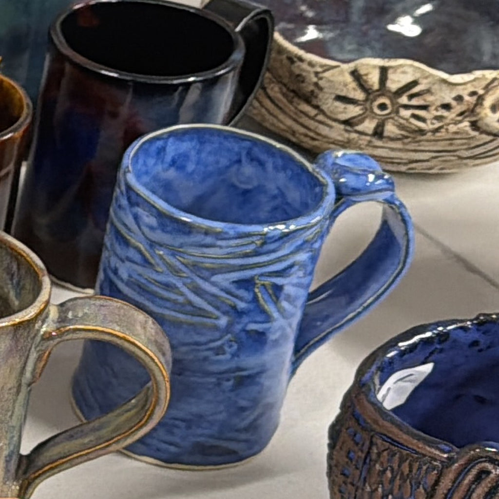 mug cobalt