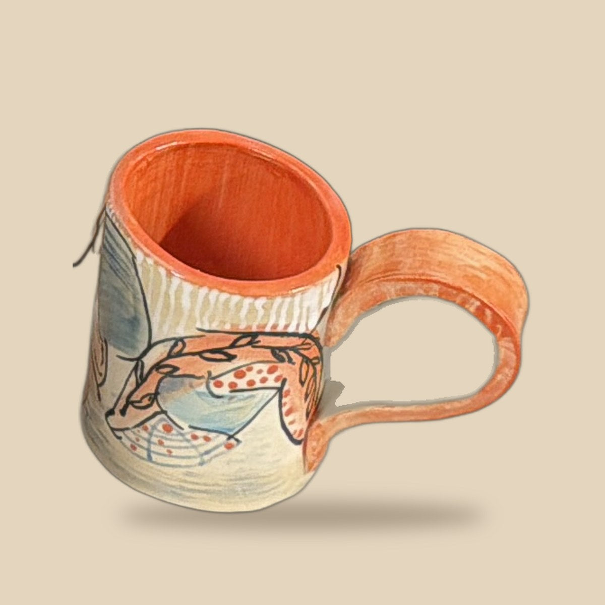 mug painted